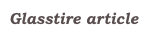 Glasstire article